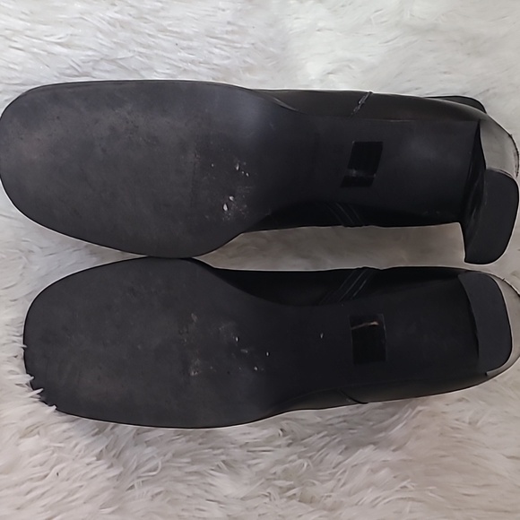 KENNETH COLE Women's Black 4" Heels Zip Up Ankle Boots - Size 9.5M - Picture 8 of 12